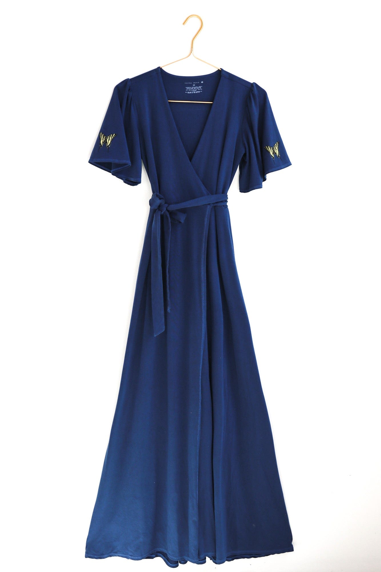Swallowtail Wrap Dress