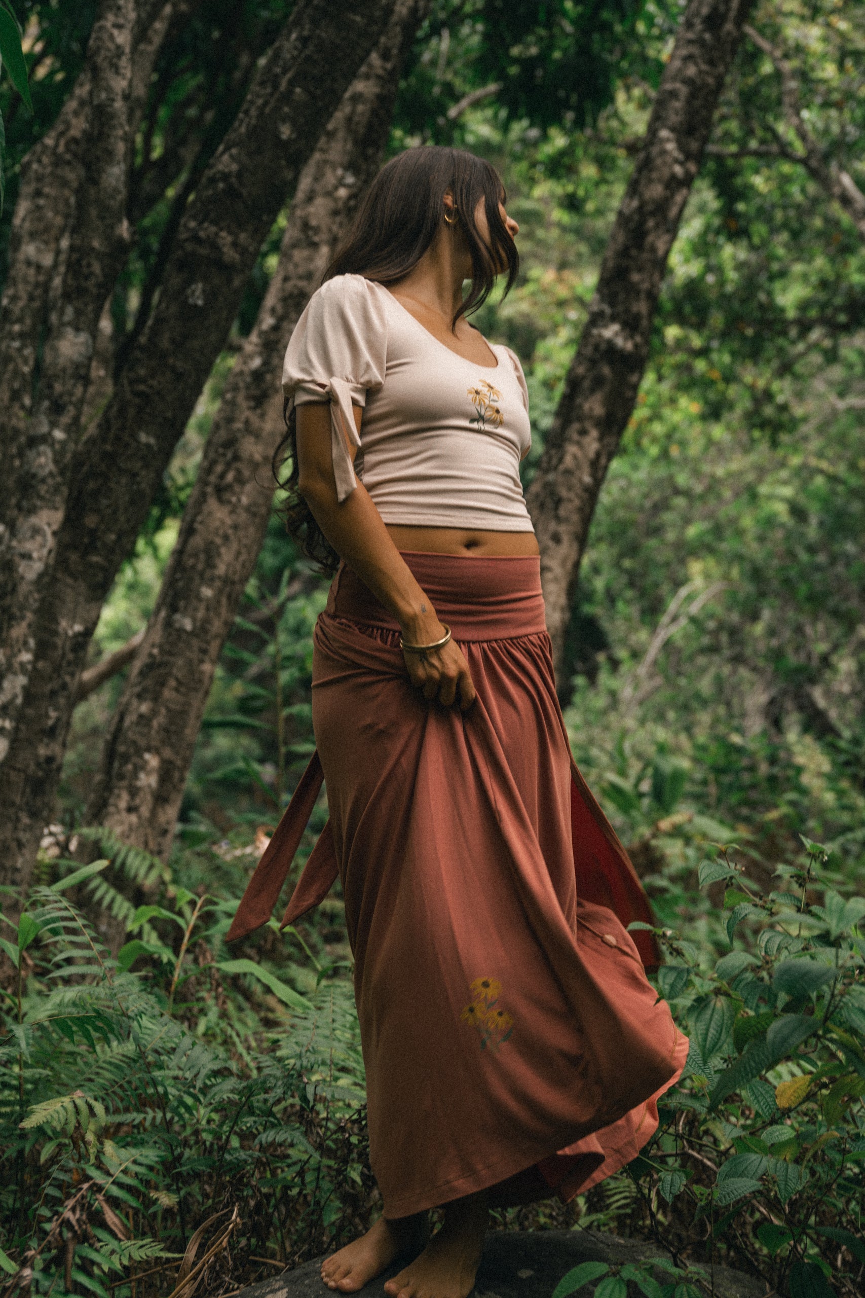 Mazzy Bloom Maxi Skirt