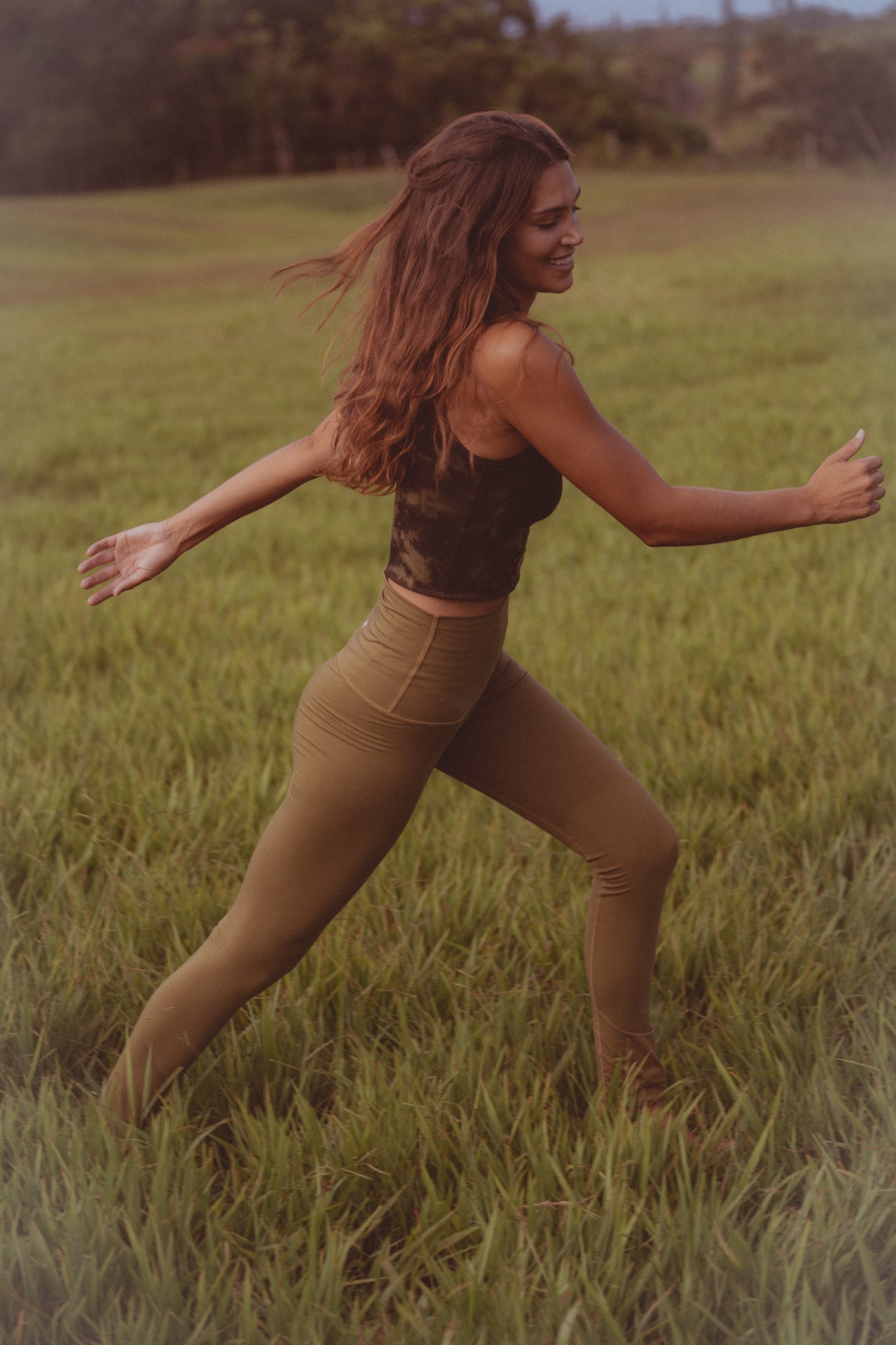 Sway Leggings - Meadow Moss