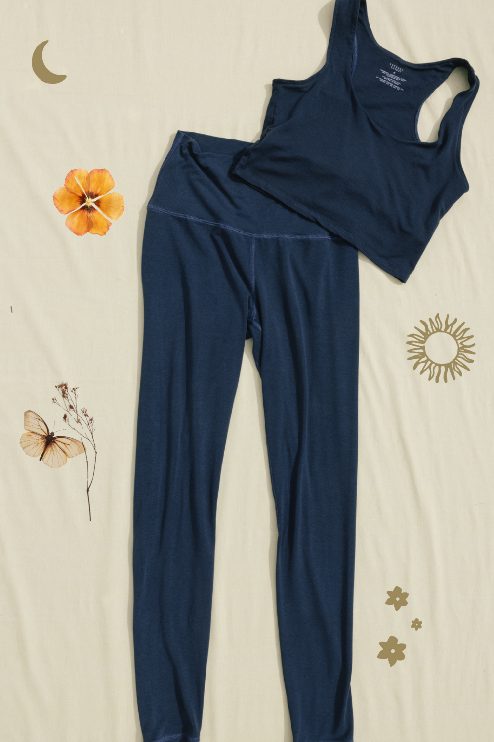 The Noir Navy Origin Leggings