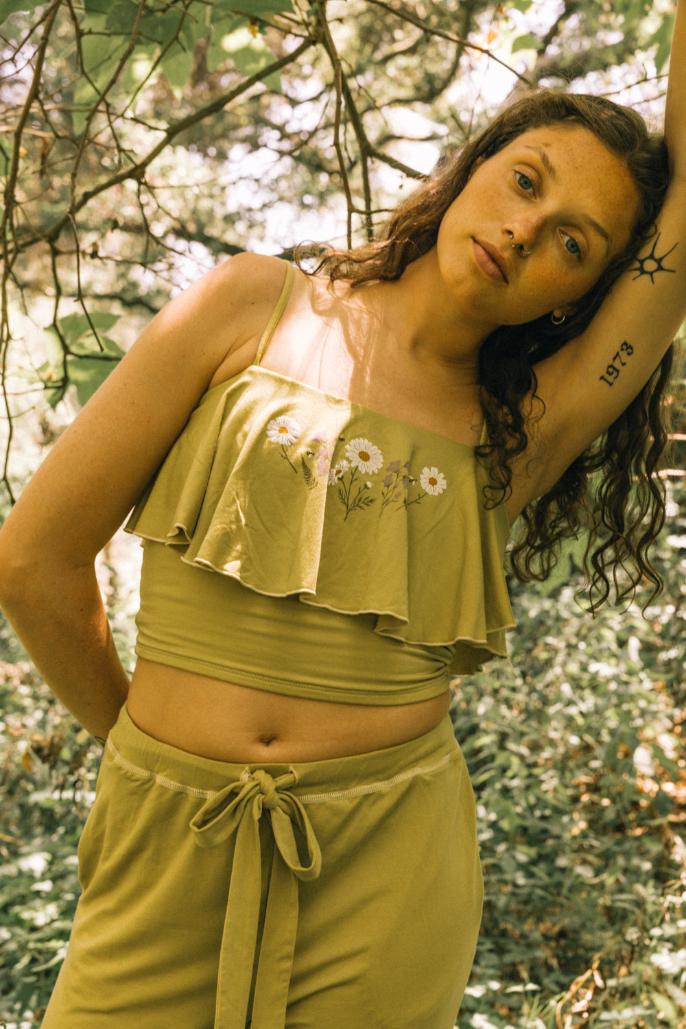 Meadow Ruffle Tank