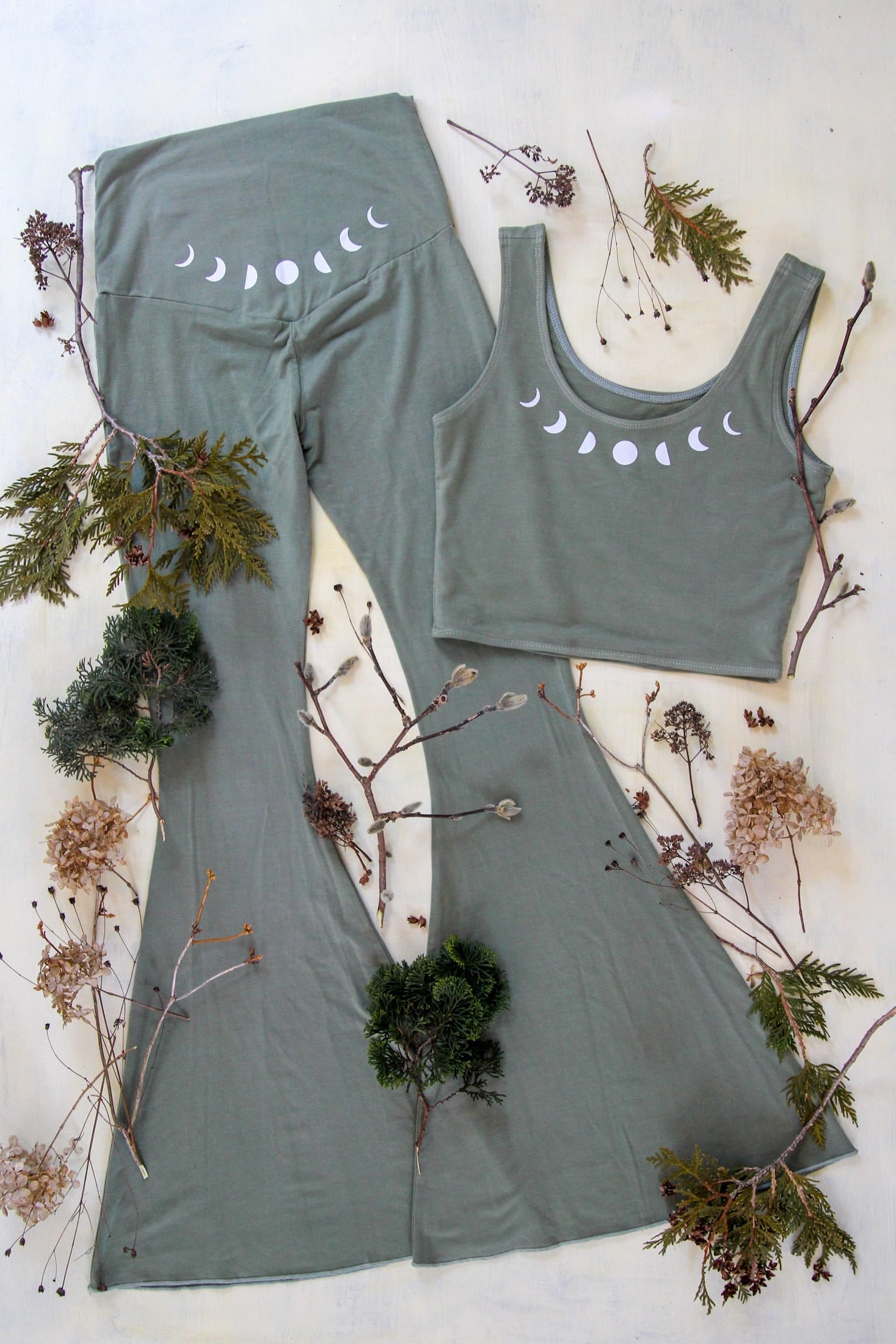 Women's sustainable yoga wear. Eco friendly and fair trade.