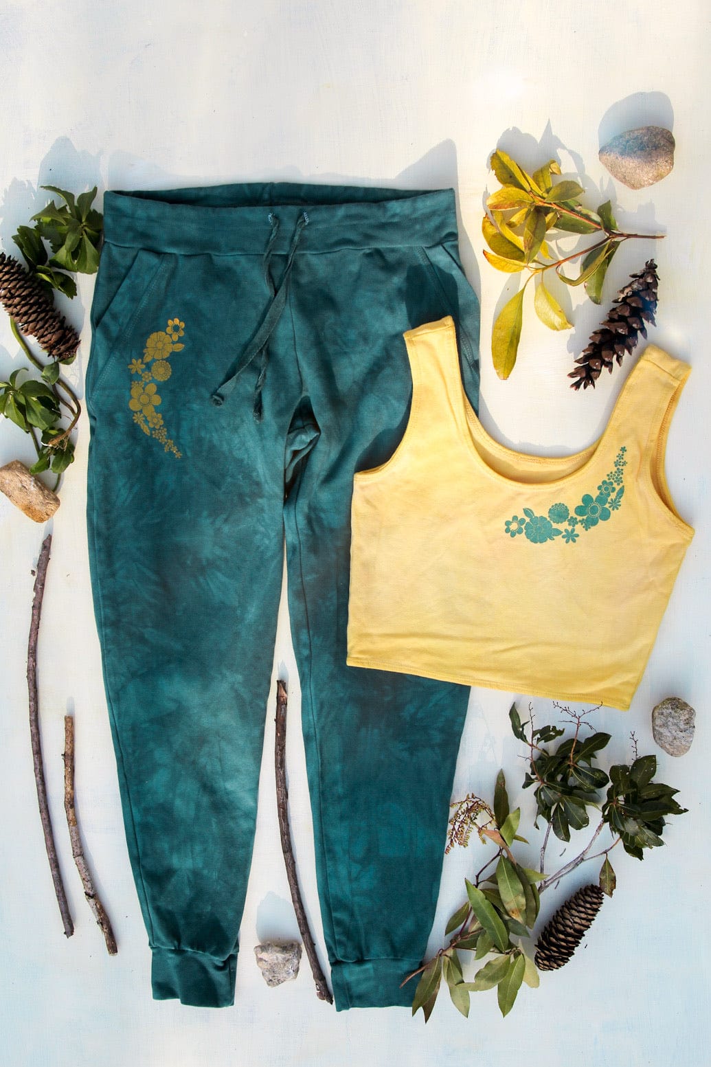 Women's sustainable yoga wear. Eco friendly and fair trade.