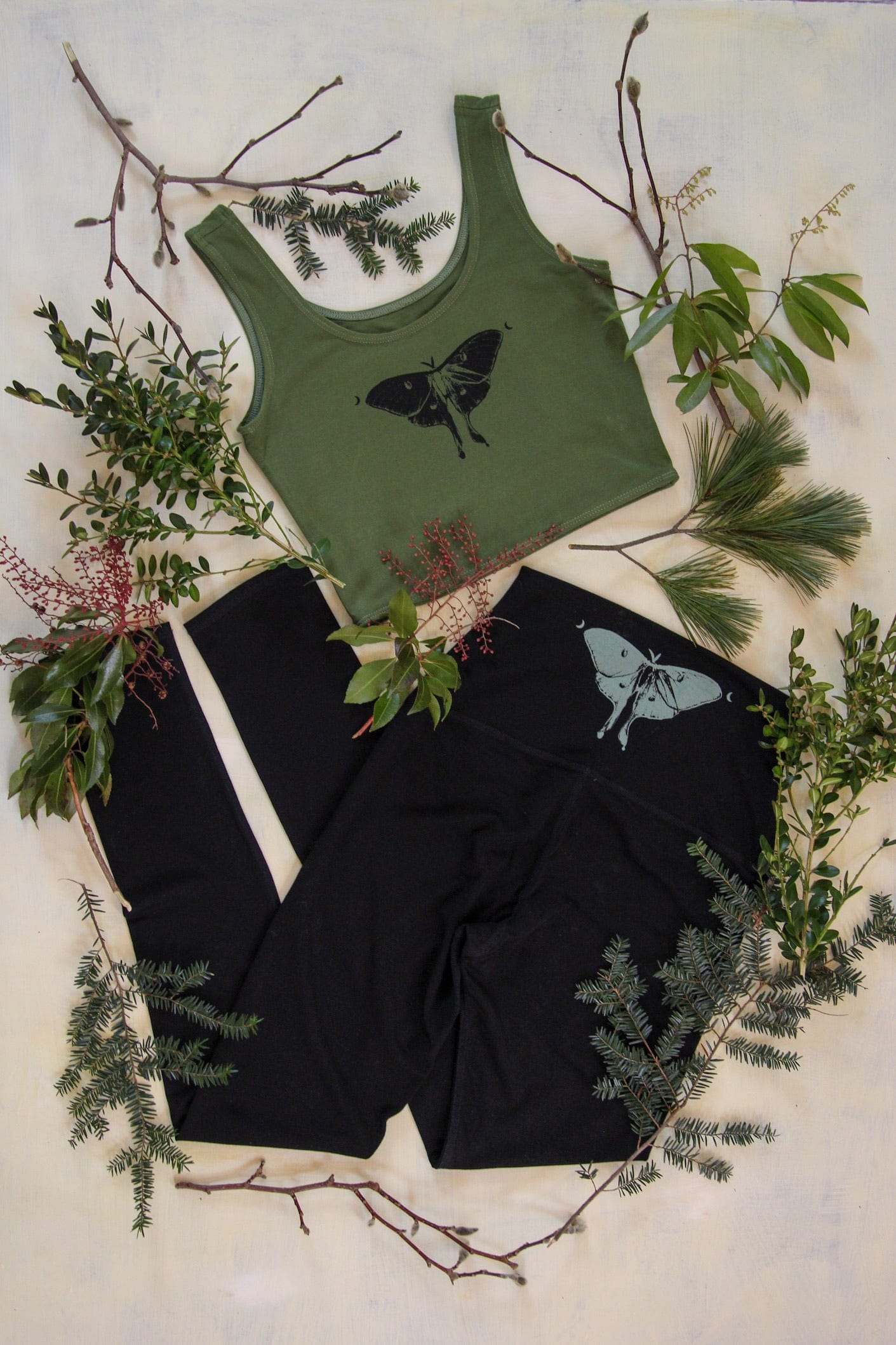 Women's sustainable yoga wear. Eco friendly and fair trade.